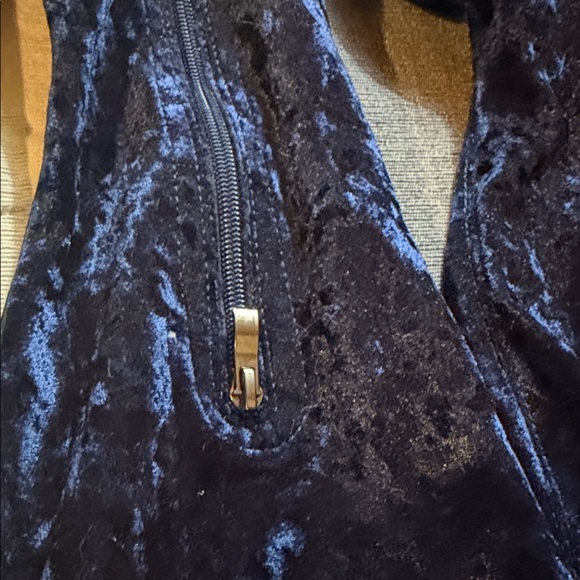 Catherine Malandrino Blue Heeled Boots - Picture 5 of 7